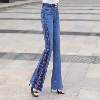 Py1046 2020 m. pavasarį, vasarą, rudenį naujų moterų mados atsitiktinis Džinsinio audinio Kelnės moteris moteris OLIS liesas džinsus moteris high waisted džinsai