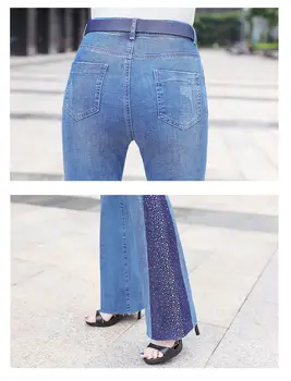 Py1046 2020 m. pavasarį, vasarą, rudenį naujų moterų mados atsitiktinis Džinsinio audinio Kelnės moteris moteris OLIS liesas džinsus moteris high waisted džinsai