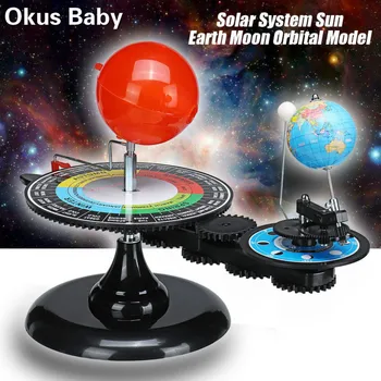 Naujoji Saulės Sistema Pasaulyje, Žemę, Saulę, Mėnulį Orbita Planetariumas Modelis, Švietimo, Vaikų Žaislas Astronomijos Mokslo Kit Mokymo Priemonė