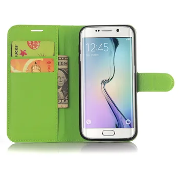 Samsung Galaxy S7 Krašto S7 Plius Piniginės Odos Padengti Case for Samsung Galaxy S7 Funda Rubisafe Coque SM-G935f G930A G930F G9350