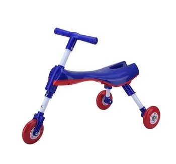 Vaikai 1-2-3-6 metų Walker Triratis Mantis automobilio dydžio, sulankstomas paspirtukas Ne pedalas yo-yo motoroleris