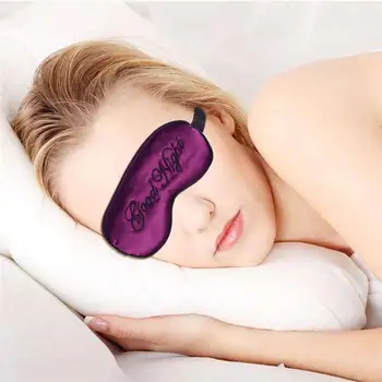Šilko Miego Akių Kaukė Siuvinėjimo Eyeshade Didelis Užrištomis Akimis Naktį Blinder Vyrams, Moterims Ir Vaikams