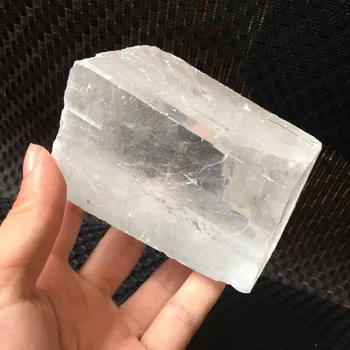 500g Natūralaus dydžio kvadrato kalcitas akmenys Islandija boksuotis Kvarco Kristalo Roko Energijos Mineralinių Pavyzdys Gydymo