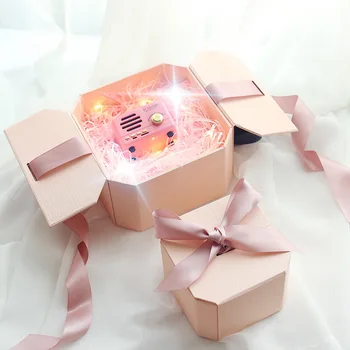 Aštuoniakampis подарочная коробка saldainiai popieriaus pakuotę dovanų dėžutė vestuvių, gimtadienio dovana, kvepalai, kosmetika, lūpų dažai Коробка подарков
