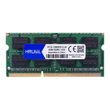 HRUIYL RAM 2GB, 4GB 8GB RAM DDR3 1066 1333 1600 1866MHZ SO-DIMM Nešiojamas Memoria Stick Aukštos kokybės Sąsiuvinis Originalus Naujas Lustas