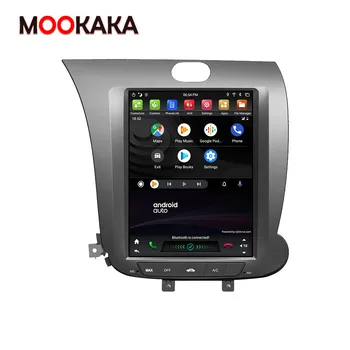 Tesla Stilius Android 9.0 ekranas Automobilio Multimedijos Grotuvo Kia Cerato/K3/Forte automobilių GPS Navigacija, Garso Radijo stereo galvos vienetas