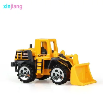 8PCS Mini Diecast Lydinio Inžinerijos Automobilio Modelio Traktoriaus Žaislas savivartis Žaislinės Transporto priemonės Kelių Transporto priemonių Automobilio Modelio Sunkvežimis Dovana Vaikams
