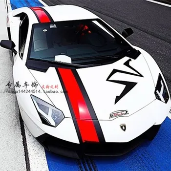 Automobilio lipdukas, SKIRTAS Lamborghini aventador IP750 įstaiga automobilių sporto greitis žaibo logotipo lipdukas