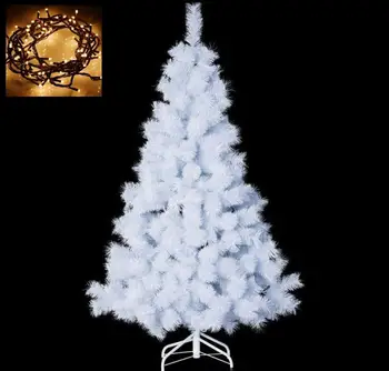 White Pine 180CM Kalėdų eglutė + 100 LED žibintai