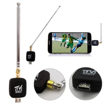 EDAL Micro USB DVB-T imtuvas TV Imtuvai, Mini Dongle/Antena DVB T HD Skaitmeninės Mobiliosios TELEVIZIJOS Palydovinis HDTV Imtuvas, skirta 