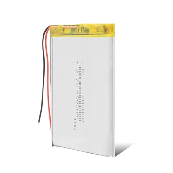 3.7 v 606090 4500mAh Polimero Ličio Baterija li-ion Įkrovimo batteria Didelės Talpos Su PCB GPS Tablet DVD TRINKELĖMIS VIDURIO DVR