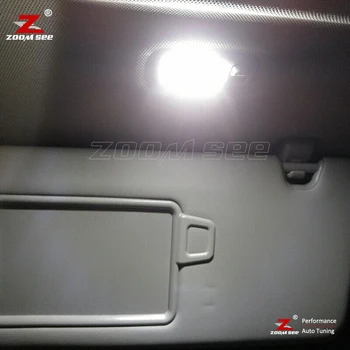 12pcs Canbus Ne klaida Baltas Automobilis LED interjero dome bagažo skyriaus apšvietimas lempučių rinkinys, Skirtas 