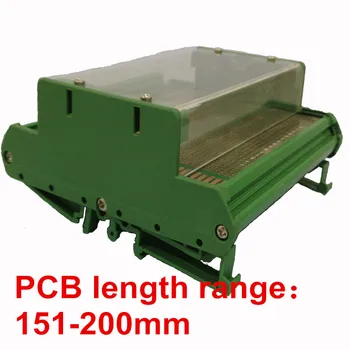 UM108 PCB ilgis: 151-200 mm pcb plastiko priemonė atveju talpyklos elektronika atveju su fiksuoto dangtis