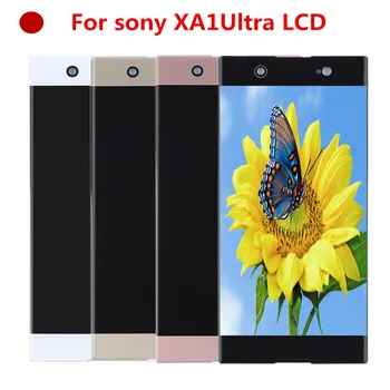 Sony Xperia XA1 Ultra G3221 G3212 G3223 G3226 Lcd Ekranas Su Touch Stiklas, skaitmeninis keitiklis Surinkimas, Remontas, Dalys