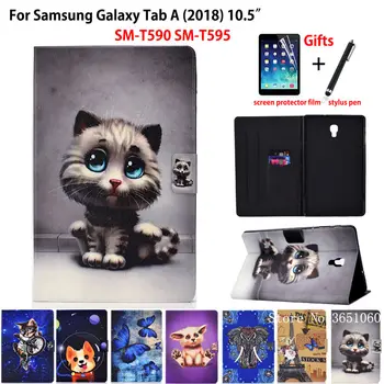 Cute Cat, Case For Samsung Galaxy Tab A2 2018 10.5