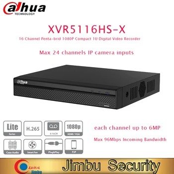 Dahua DVR XVR5116HS-X 16 kanalų WizSense Smart Paieškos ir Pažangi Vaizdo Sistemą ir Skaitmeninio Vaizdo įrašymo видео наблюдение