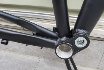 26er aliuminio lydinio dviračių rėmelių galinė pakaba aukštos kokybės sulankstomas dviratis rėmas