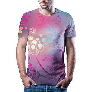Off Baltos ir mėlynos vandens marškinėliai vyriški Juokinga Burbulas 3D T-shirt Spausdinti Unisex Atsitiktinis Viršūnes Naujas Harajuku Trumpas Rankovės Tshirts Vyrai