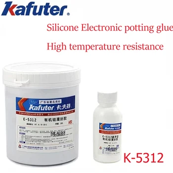 Kafuter K-5312 elektroninių pilami klijai dviejų komponentų silikono užliejimo klijų atsparumas aukštai temperatūrai hermetikas