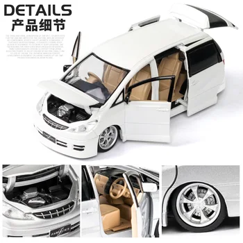 Naujas 1:32 TOYOTA ESTIMA Lydinio Automobilio Modelį Diecasts & Žaislinės Transporto priemonės Žaislinius Automobilius Švietimo Žaislai Vaikams Dovanos Berniuko Žaislas