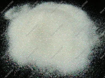 0,2 mm Baltos Spalvos, su Spalvinga Atspalvių Šviečiantis Nagų Blizgučiai Dulkės, Milteliai, skirti 
