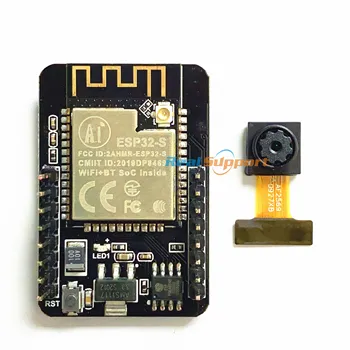 Originalus ESP32-CAM, WiFi + Bluetooth Modulis vaizdo Kameros Modulis Plėtros Taryba ESP32 su Kamera Modulis OV2640 2MP