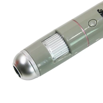 USB 5X-200X Pažangi Odos Detektorius Smart Odos Analizatorius Plaukų Analizę Aptikimo Grožio 8LED Skaitmeninis Galvos Plaukų, Mikroskopu
