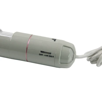 USB 5X-200X Pažangi Odos Detektorius Smart Odos Analizatorius Plaukų Analizę Aptikimo Grožio 8LED Skaitmeninis Galvos Plaukų, Mikroskopu