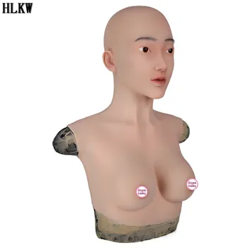 Sexy mergina Chris Stiliaus Silikono Lašas krūtų formos fake boobs C taurės Vyrų ir Moterų sexy krūtinės už Crossdresser Transseksualų