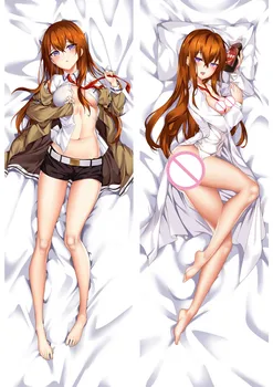 PRF Steins;Gate 0 ženklų seksuali mergina Kurisu Makise kūno pagalvė padengti anime Shutainzu Geto Nulio anime Dakimakura Užvalkalas
