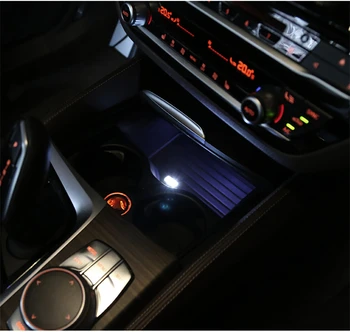 Interjero Mini USB Šviesos diodų (LED) Modeliavimas BMW X2 X3 X4 X5 X6 M3 M5 E60 E90 E46 E39 F10 yra f01 Auto Reikmenys, Automobilis Aplinkos Neon