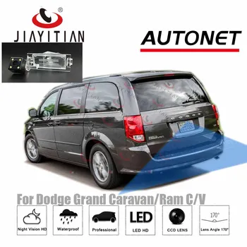 JIAYITIAN Galinio vaizdo Kamera Dodge Grand Caravan/Grand Caravan 2008 m.~2018 /CCD/Night Vision/Atgal Fotoaparatas licencijos veidrodinis fotoaparatas