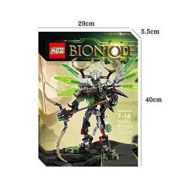 Bionicle Umarak Uxar Duomenys 612-2 Kūrimo Bloką, Žaislai Suderinama Su Bionicle Lepining Geriausia Dovana Vaikams