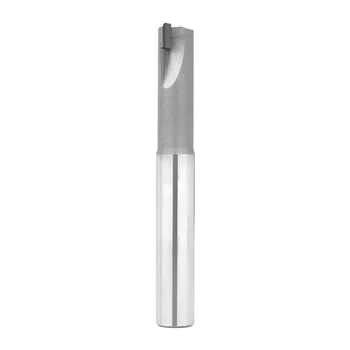 Deimantinis pjovimo Frezavimo 6 mm, 8 mm10mm kelvedžio bitai 2 fleitos Tiesiai pabaigos cnc priemonė mediena, Akrilas, PVC plastiko ir aliuminio liejykla