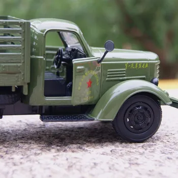 1:32 masto Jiefang karinės diecast sunkvežimio modelis su šviesos, garso ir armijos automobilių ekologiškų transporto priemonių sunkvežimių miliary modelio vaikų žaislas