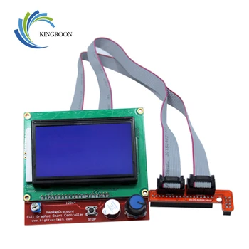 5vnt 3D Spausdintuvas Smart Controller RAMPS1.4 LCD 12864 LCD Valdymo Skydelis 3D Spausdintuvo Plokštę Rampos Smart Dalys Nemokamas pristatymas
