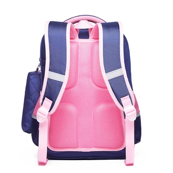 OKKID vaikų mokyklos krepšiai mergaitėms mielas korėjos stiliaus kids pink krepšys ortopedijos mokyklos kuprinė, berniukas vandeniui bookbag dovana
