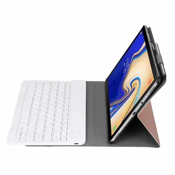 Aukštos kokybės Case for Samsung Galaxy Tab 10.1 2019 SM-T515 T510 T515 Tablet Magnetinio Smart Klaviatūra, 