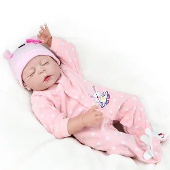 Bebe atgimsta corpo de silikono baby girl lėlės lol 23