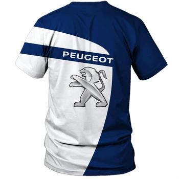 PEUCEOT-2020 nauji marškinėliai žmogus vasaros vyrų ir moterų 3D spausdinimo T-shirt cool mados trumpas rankovėmis marškinėlius klubo top viršūnės