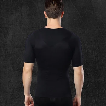 Prekės 2019 Vyrų atsitiktinis Quick Dry marškinėliai Skustukai Atsitiktinis Vyrų Fitneso Suspaudimo Slim Apatiniai Tees Viršūnes trumpomis Rankovėmis T-shirt