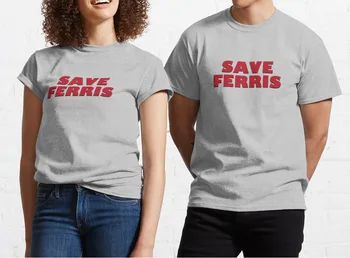 IŠSAUGOTI FERRIS DIZAINO 80-ųjų Filmo Stilius Originalus Karšto Pardavimo Klounas Marškinėliai Vyrams/moterims Spausdinti Teroro Mados marškinėliai