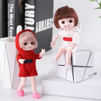 16CM Mergina Kilnojamojo Bendroji Lėlės Realus Durbale Modeliavimas Reborn Baby Doll Žaislas Vaikams Apsimesti Žaisti Mados Dovana