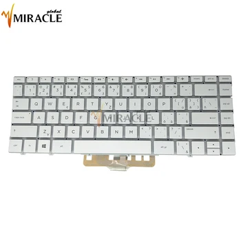 Nešiojamojo kompiuterio klaviatūra HP Spectre 13-SP AF SK SW PO RU Kalba SN7162BL1 SG-88710 XEA 7J17B0 modelio baltos kb apšvietimu geros kokybės