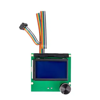 Ekranas LCD 3D Spausdintuvo Valdiklio+Adapteris RAMPOS 1.4 Reprap Mendelio už Ender-3 3D Spausdintuvas Dalis
