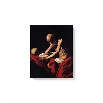 Atgailaujantis Saint Jerome Caravaggio Tapyba, Drobė plakatas sienos Meno dekoro Gyvenimo kambario, Miegamasis, Studijų Namų Puošybai Spausdina