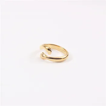 SOMMAR pora dovanų Aukso spalvos, dydis 6 7 8 Draugė vestuvinis žiedas Nišą Dizaino Apkabinti vyrų žiedas Žavinga Papuošalai, Aksesuarai