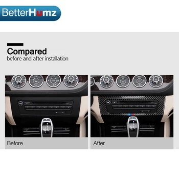 BMW Z4 Anglies Pluošto Interjero Apdaila Oro kondicionierius CD Valdymo Skydas Automobilių Stilius Įklija, E89 2009-M. Serijos priedai