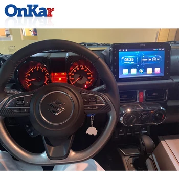 ONKAR 1din automobilį auto radijo Suzuki Jimny 2019 android 9.0 octa core Nr. dvd palaikymas wi-fi