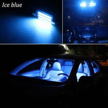 16Pcs Canbus Ne Klaida Balta LED Automobilių Vidaus apšvietimo Rinkinys, Skirtas 